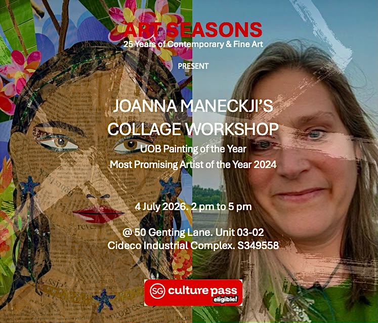 Discover the Art of Collage: Creativity, Freedom, and Sustainability, with artist Joanna Maneckji